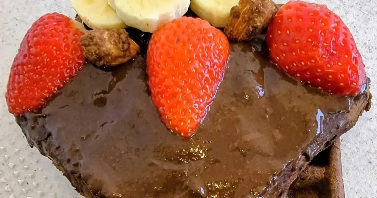 Foto da receita de Waffle de cacau