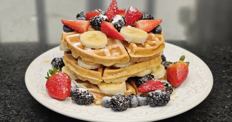Foto da receita de Waffles Fáceis