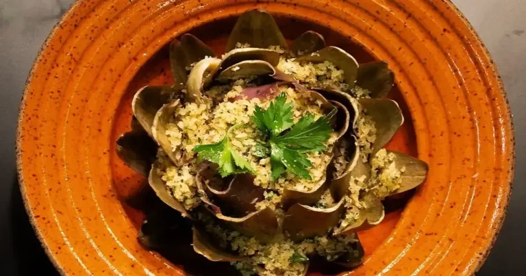 Foto da receita de Alcachofra recheada