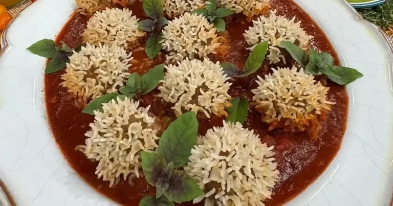 Foto da receita de Almôndega de arroz