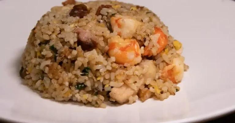 Foto da receita de Arroz com frutos-do-mar, gengibre e pimenta-da-Jamaica
