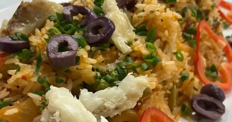 Foto da receita de Arroz cremoso com bacalhau