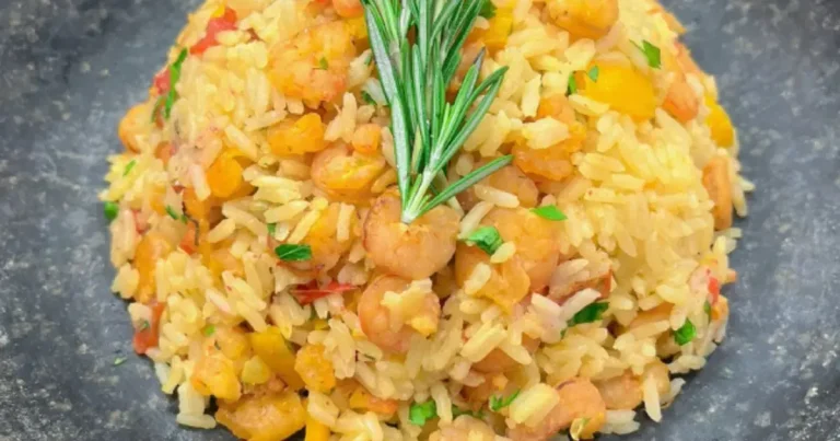Foto da receita de Arroz de camarão