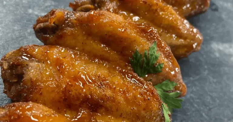 Foto da receita de Asinha de frango apimentada com creme de gorgonzola
