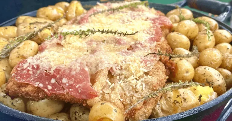 Foto da receita de Bife à milanesa especial com batatas ao murro