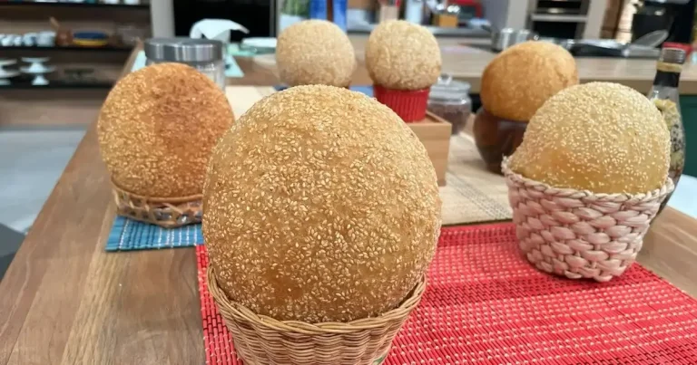 Foto da receita de Bola de gergelim