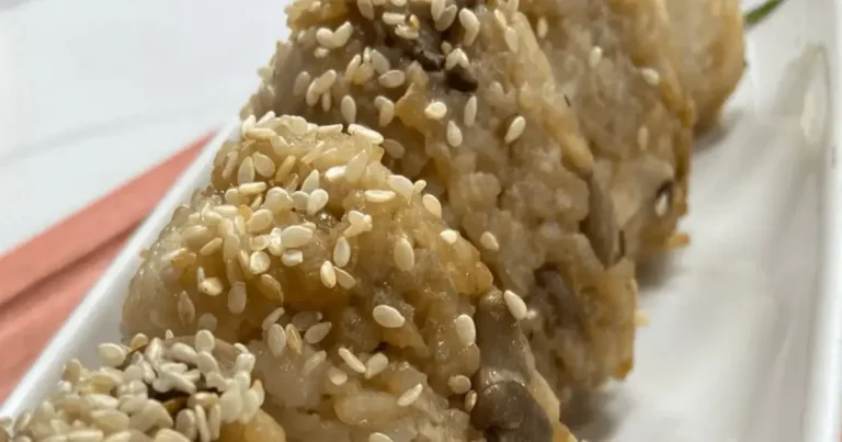Foto da receita de Bolinho de arroz japonês