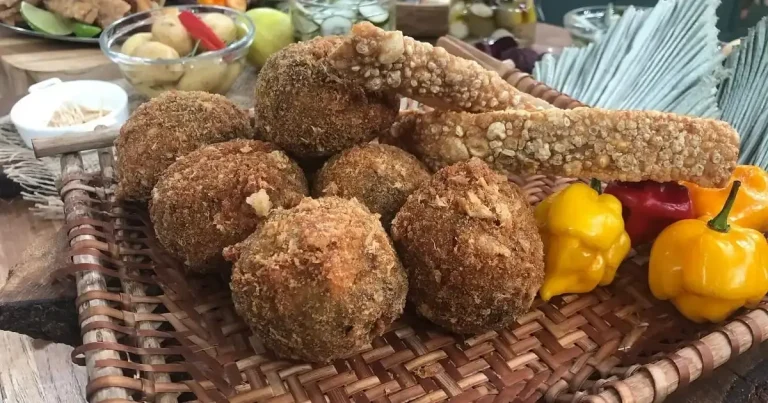 Foto da receita de Bolinho de costela na crosta de torresmo