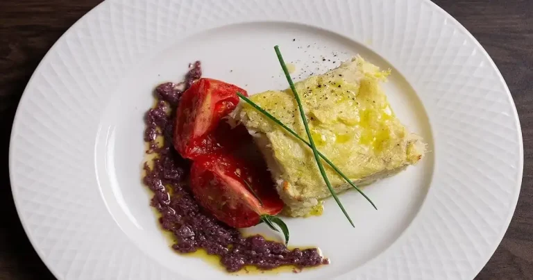 Foto da receita de Brandade de bacalhau com tapenade de azeitonas
