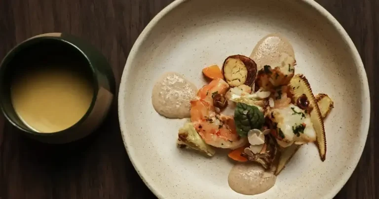 Foto da receita de Camarão com legumes e molho chai