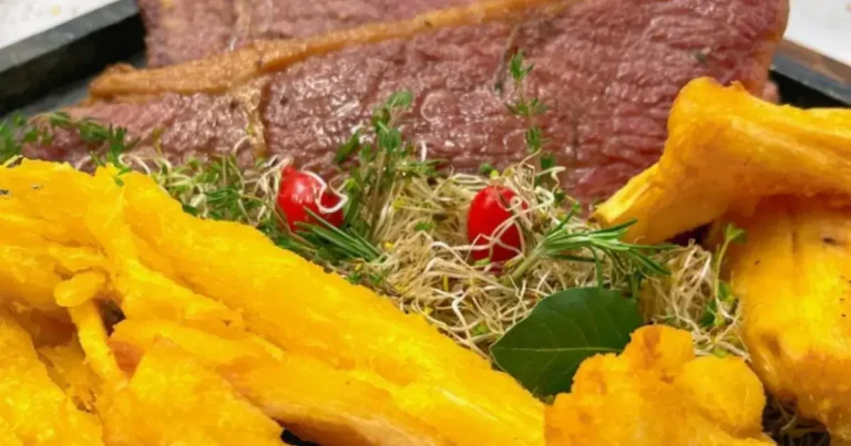 Foto da receita de Carne de sol com macaxeira na manteiga de garrafa