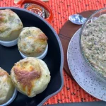 Cestinha de cebola recheada e gratinada