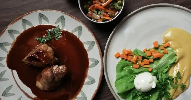 Foto da receita de Codorna recheada com farce de pato e vitela