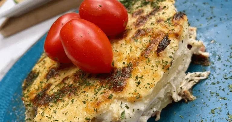Foto da receita de Combinado de batata com frango cremoso