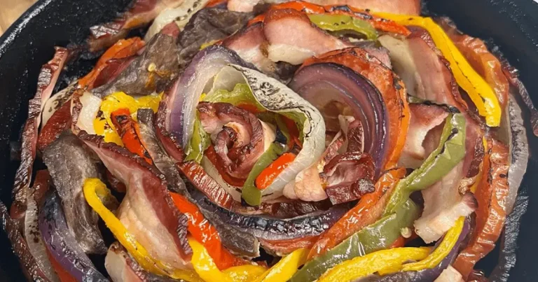Foto da receita de Combinado de carne bovina e legumes com farofa de alho