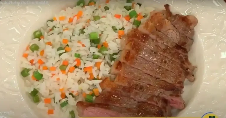 Foto da receita de Contrafilé acebolado