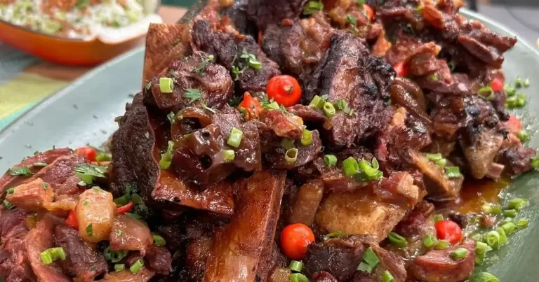 Foto da receita de Costela mineira com arroz com brócolis