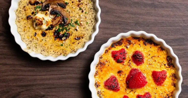 Foto da receita de Creme brûlée de baunilha e framboesa