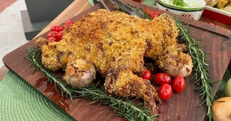 Foto da receita de Frango espalmado crocante