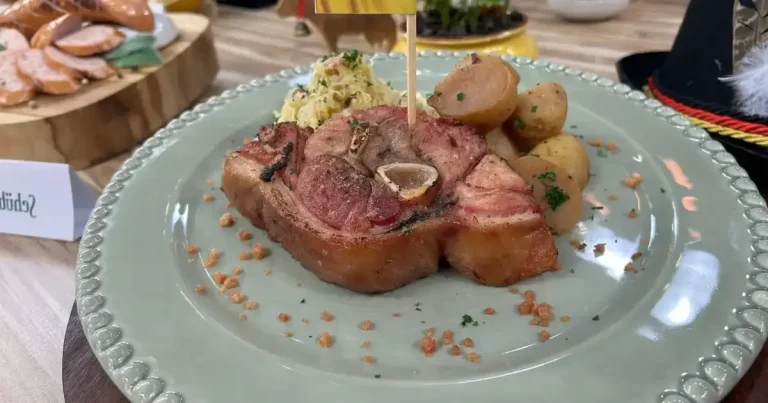 Foto da receita de Joelho suíno com chucrute