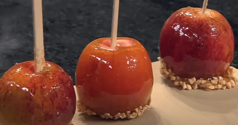 Foto da receita de Maçã do amor tradicional