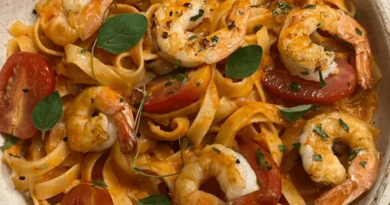 Foto da receita de Macarrão ao molho rosé