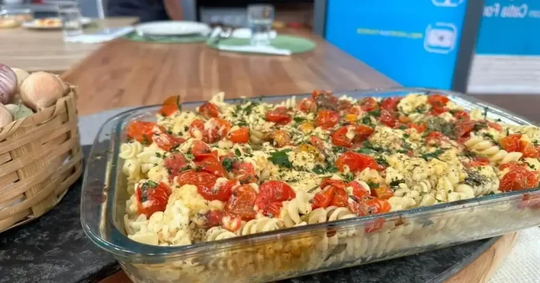 Foto da receita de Macarrão com tomate-cereja