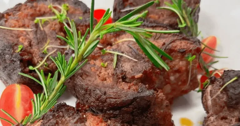 Foto da receita de Maminha grelhada e recheada com linguiça