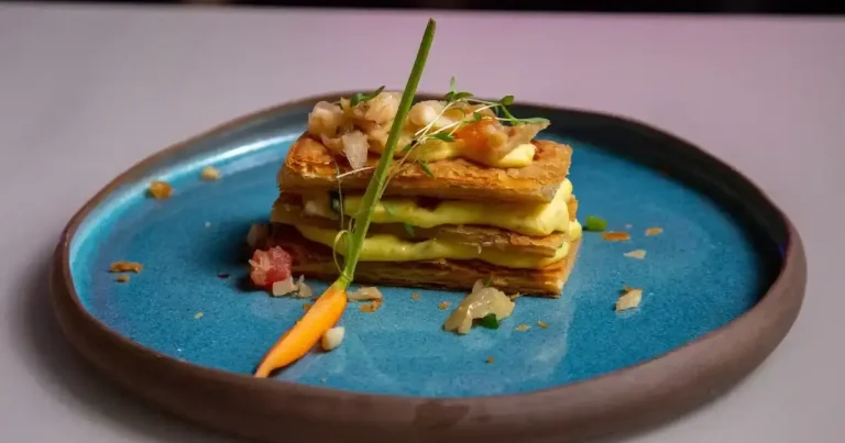 Foto da receita de Mil-folhas de batata-baroa com bacalhau
