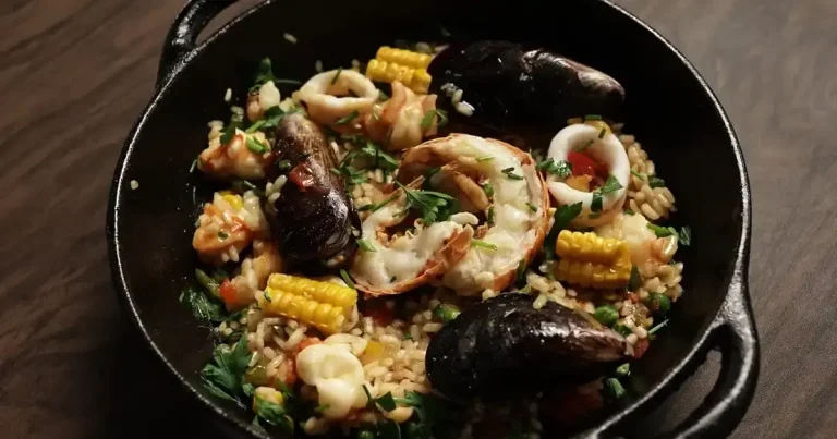 Foto da receita de Paella de frutos do mar