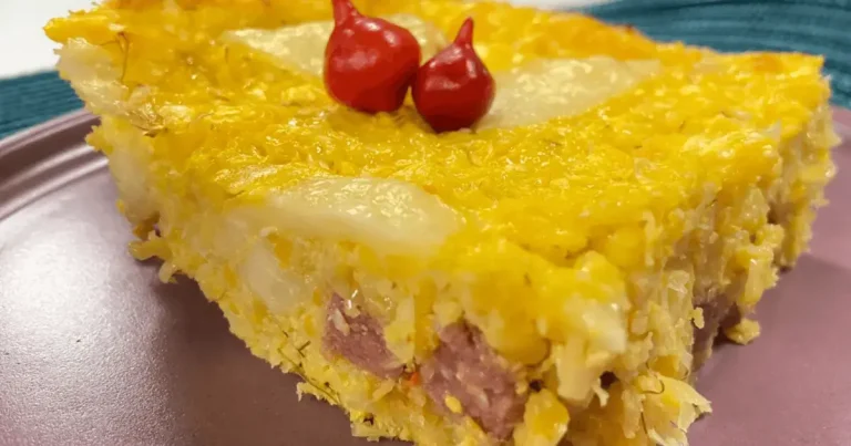 Foto da receita de Pamonha salgada na travessa