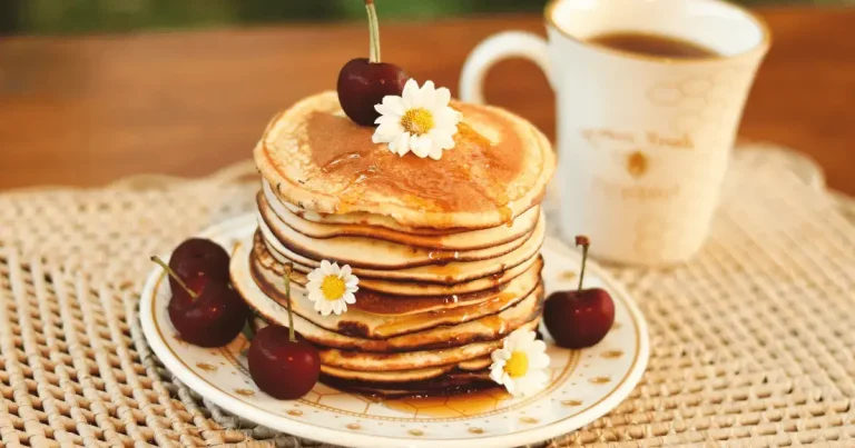 Foto da receita de Panquecas doces e mel