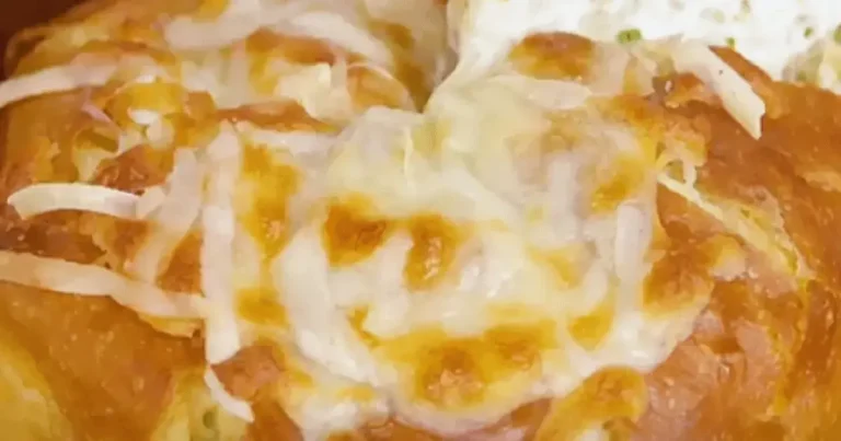 Foto da receita de Pão de alho Becel recheado com queijo cremoso
