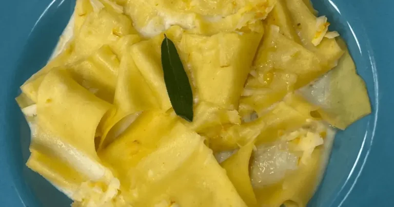 Foto da receita de Pappardelle ao molho branco