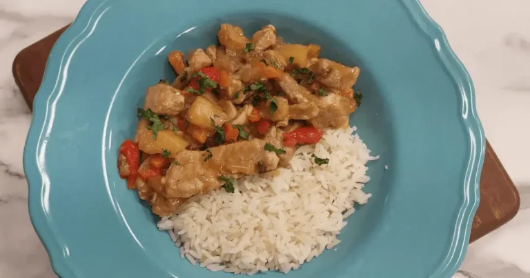 Foto da receita de Picadinho suíno com arroz