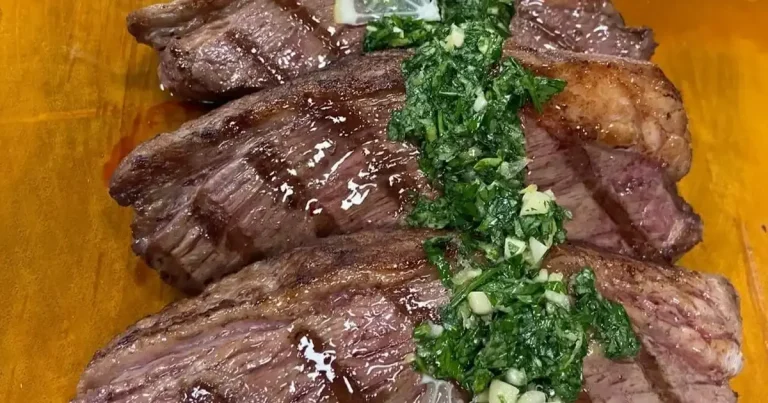 Foto da receita de Picanha e arroz com banana e bacon