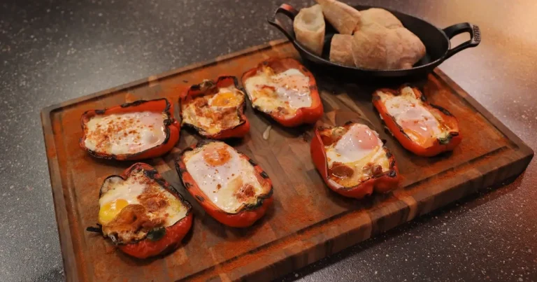 Foto da receita de Pimentão recheado com sobrasada