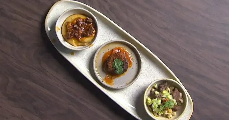Foto da receita de Polenta com ragu de coração de boi