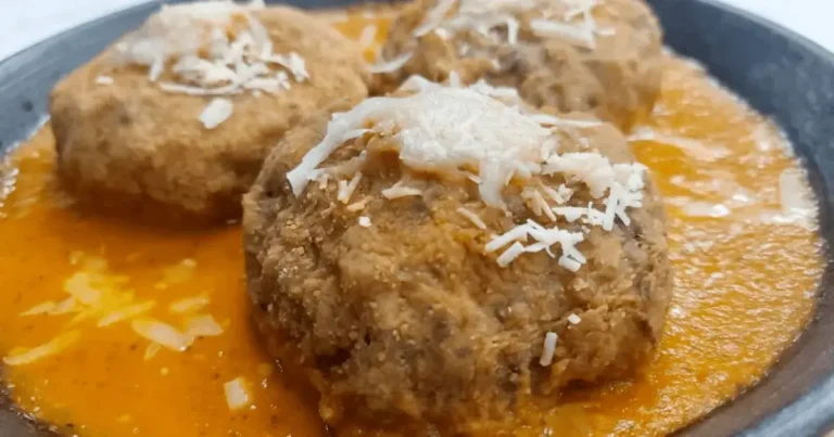 Foto da receita de Polpetone recheado
