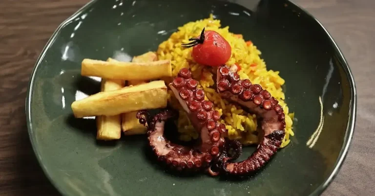 Foto da receita de Polvo e casca