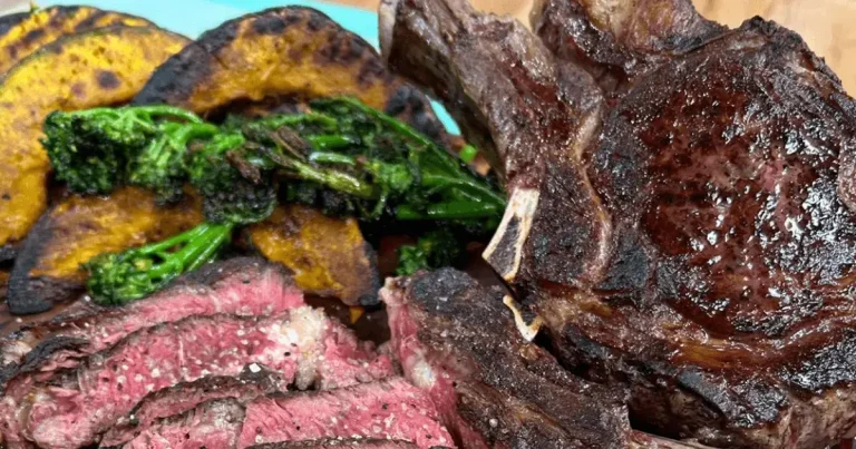 Foto da receita de Prime Rib e legumes na grelha