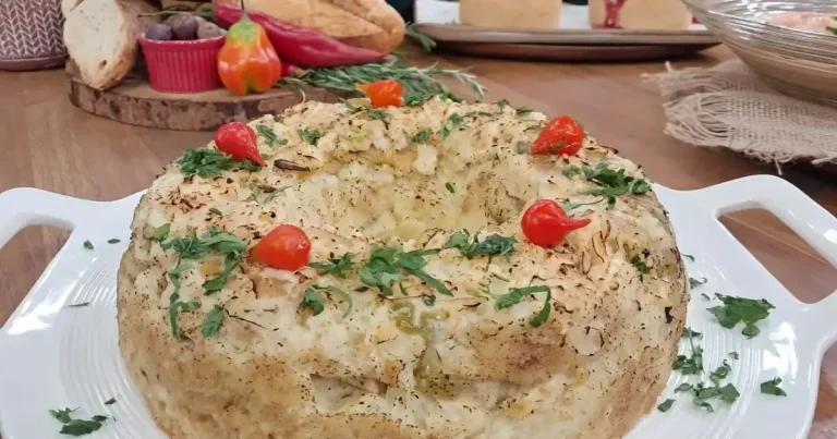 Foto da receita de Pudim de bacalhau