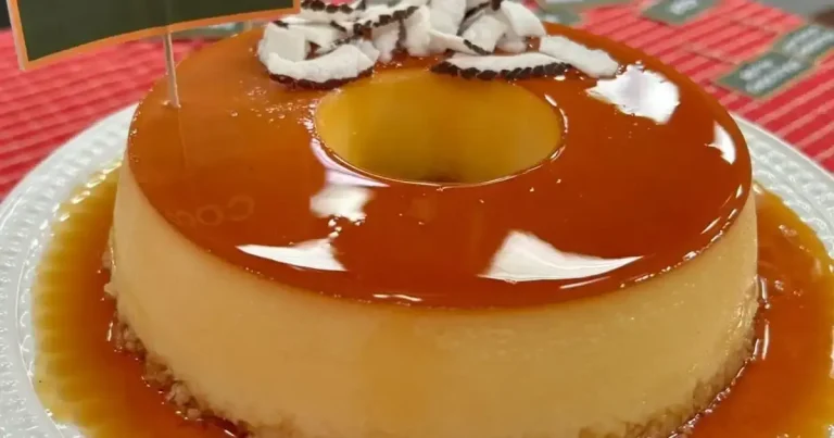 Foto da receita de Pudim de curau