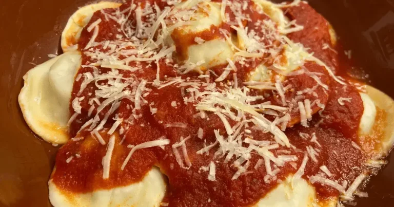 Foto da receita de Ravióli recheado com espinafre e ricota