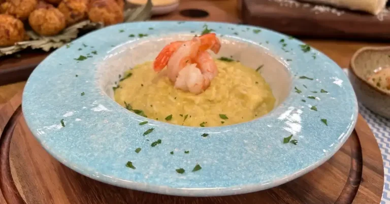 Foto da receita de Risoto de camarão com limão siciliano