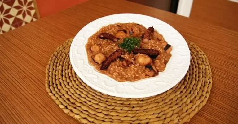 Foto da receita de Risoto de Polvo