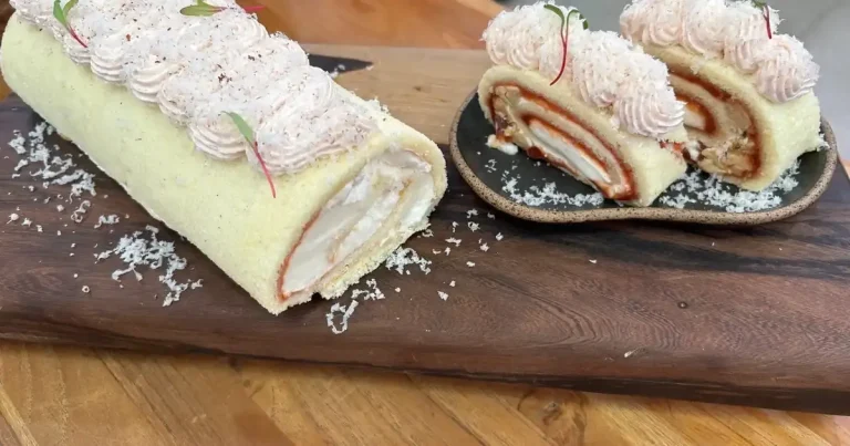 Foto da receita de Roll Cake Romeu e Julieta