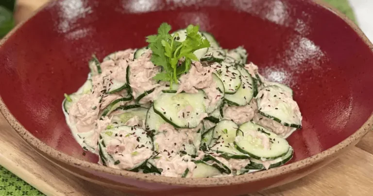Foto da receita de Salada de pepino