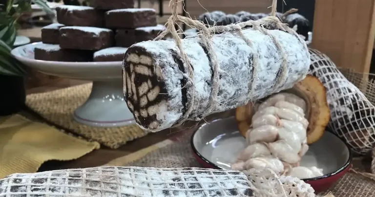 Foto da receita de Salame de chocolate