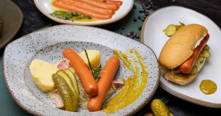 Foto da receita de Salsicha com chucrute e batata